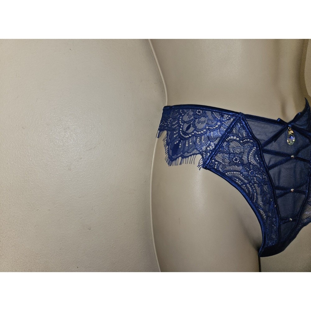 Honey Birdette Elsie Open-Back Strappy Brief NWT - Picture 3 of 6